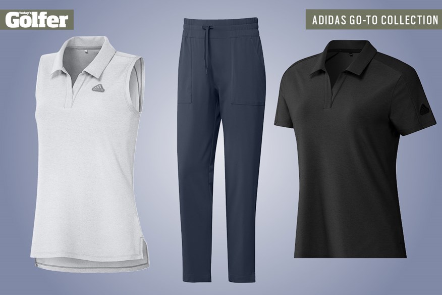 The adidas Golf Go-To Collection women's range.