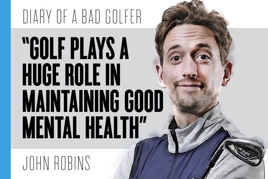 Comedian and Bad Golfer John Robins discusses golf's handicap system and its mental health benefits in his Today's Golfer column.