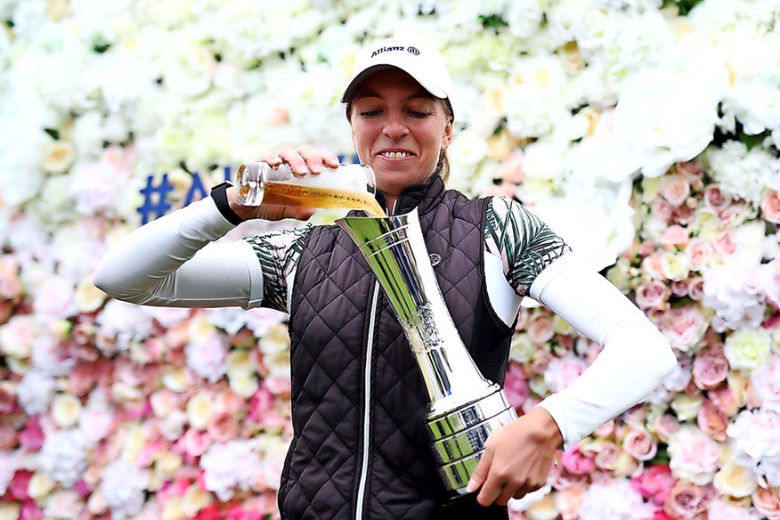 Women's British Open winner Sophia Popov wasn't invited to the LPGA Tour Championship.