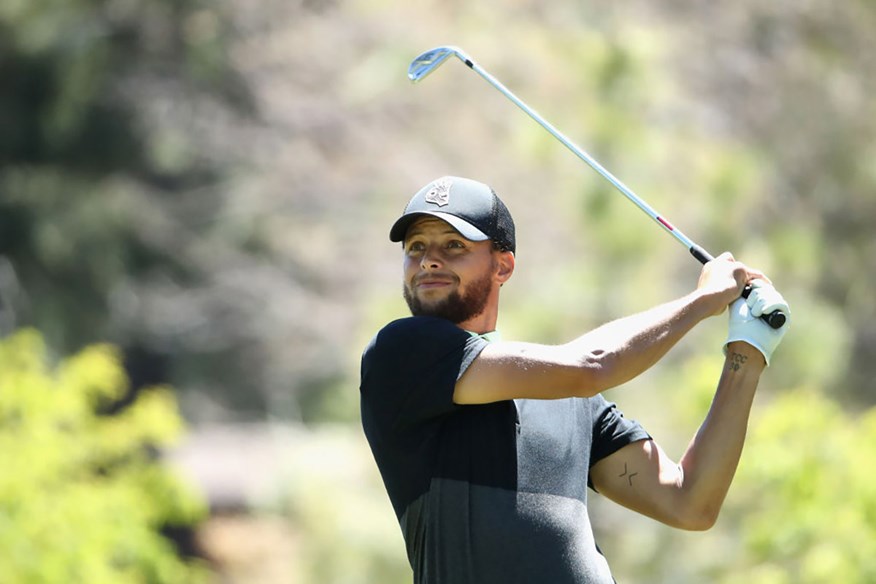 Basketball star Steph Curry was given a sponsor's invite to a Korn Ferry Tour event.