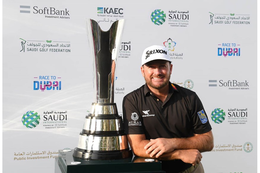 Graeme McDowell was victorious in Saudi Arabia early this year.