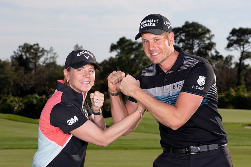 Annika Sorenstam and Henrik Stenson have joined forces to host the Scandinavian Mixed tournament.