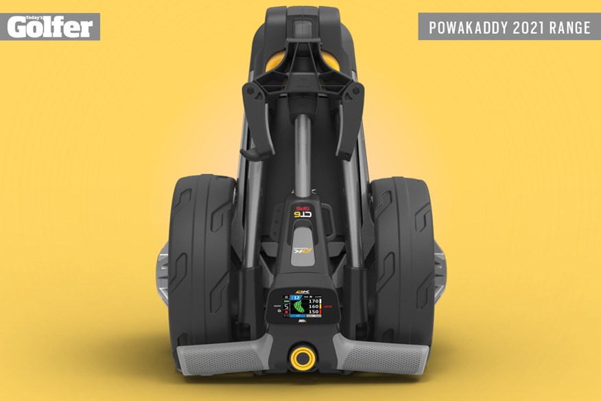 PowaKaddy's 2021 electric golf trolleys are 20% smaller than their predecessors when folded.