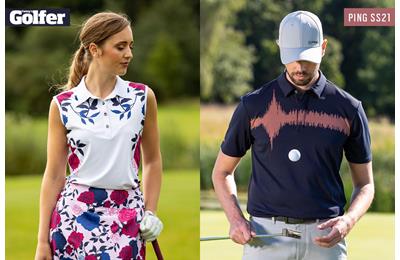 Ping have revealed their SS21 golf clothing collection, including the Rose Garden Polo and Skirt and the Frequency Polo.