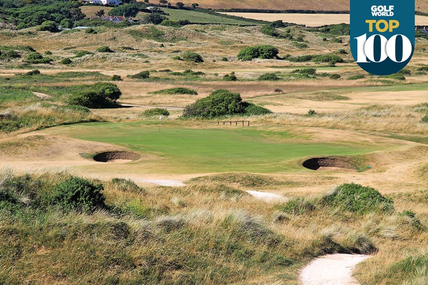 The West course at Saunton is one of the best golf courses in England.