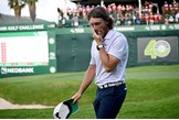Tommy Fleetwood shows his emotion after sealing his first win in three years.