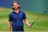 Tommy Fleetwood uses an Odyssey White Hot Pro 3 putter