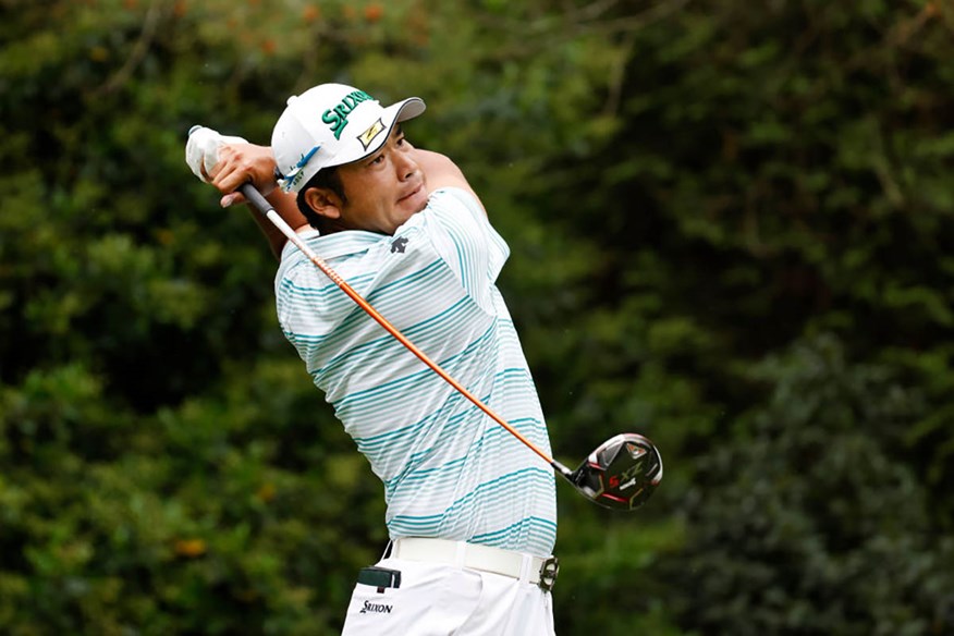 Hideki Matsuyama uses a Srixon ZX5 driver.