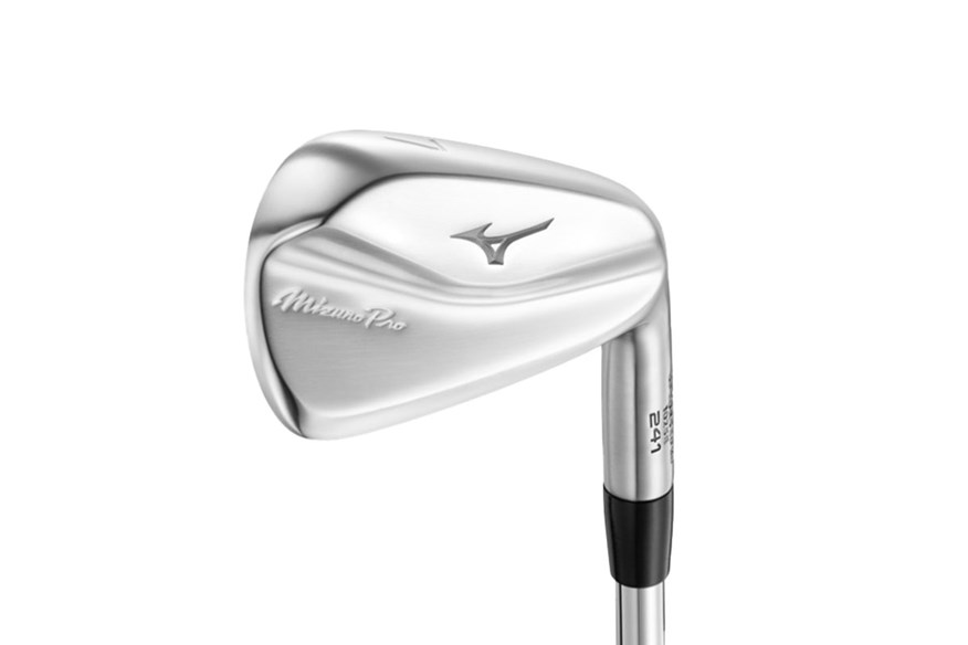 The Mizuno Pro 241 irons are Muscleback Blade irons