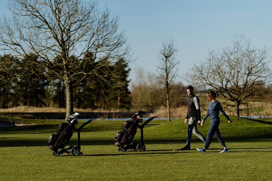 The Stewart Golf Q Remote is priced at less than £1,000.