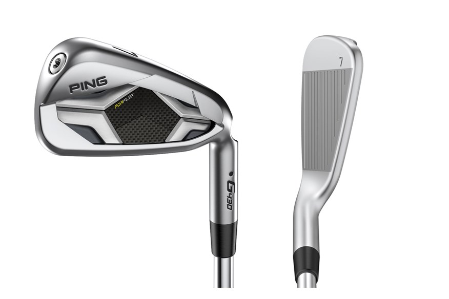 The Ping G430 iron back and in the play position