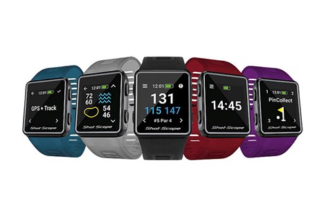 Shot Scope V3 is available in five colours. Shot Scope V3 is available in five colours.