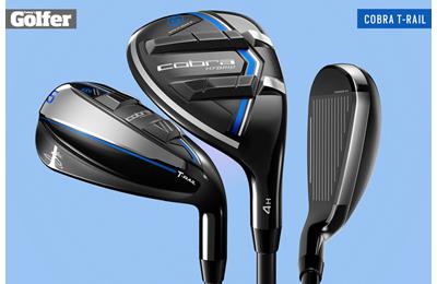 The Cobra Golf T-Rail hybrid irons.