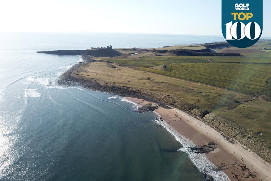 Dunstanburgh Castle is one of the best golf courses for under £65