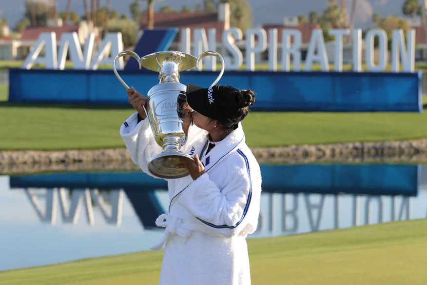 Golfer Patty Tavatanakit went wire-to-wire at the ANA Inspiration.