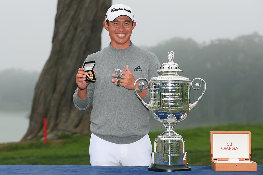 Collin Morikawa's prizes for winning the 2020 US Open Championship