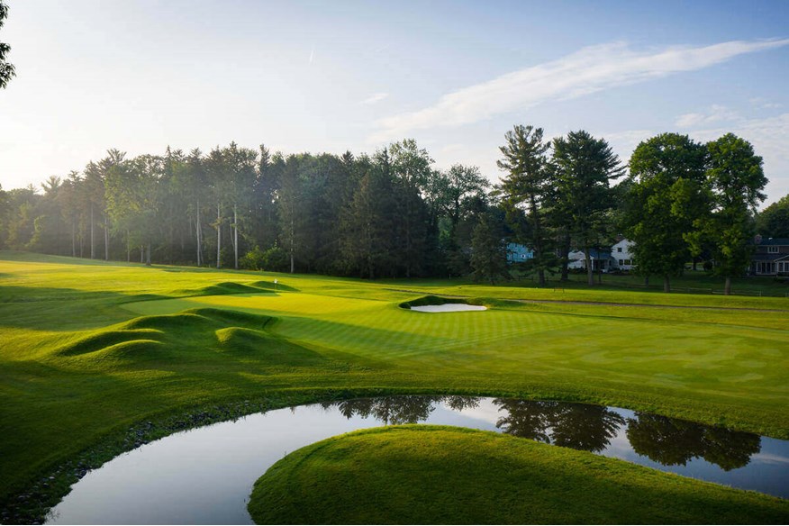 Oak Hill Country Club opening hole