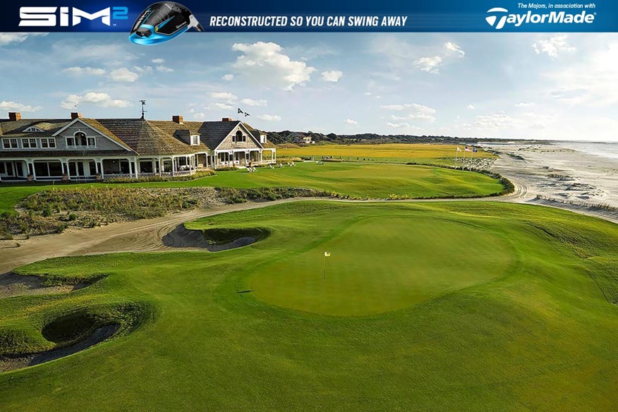 The par-4 18th hole on Kiawah Island's Ocean Course, host of the 2021 US PGA Championship.