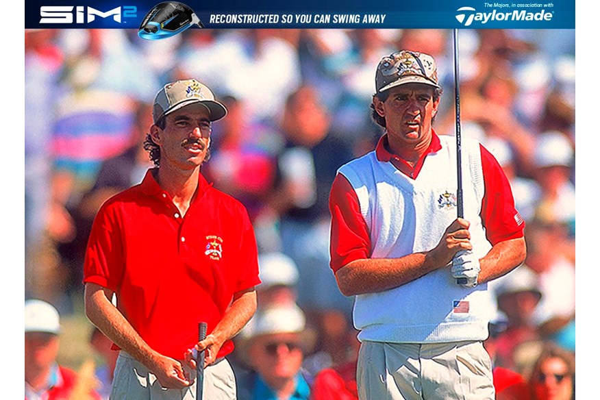 The Americans' camouflage set the tone on day one of the 1991 Ryder Cup at Kiawah Island.