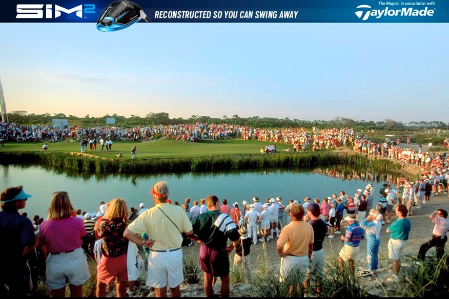 Huge, fired-up crowds made for a partisan atmosphere at Kiawah Island.