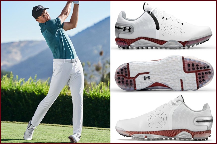 The Under Armour Spieth 5 SL combines the grip of a spiked golf shoe with the comfort of a spikeless.