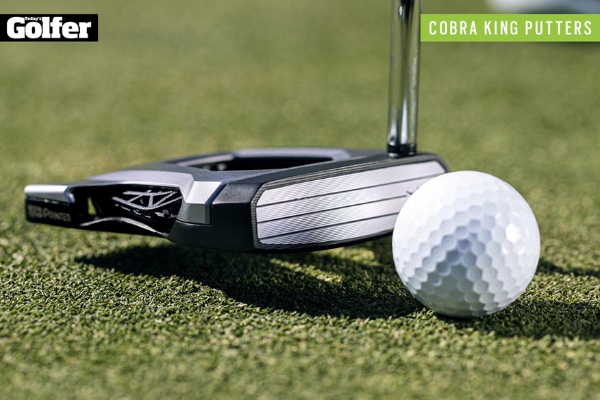 Cobra King Agera 3D-printed golf putter.