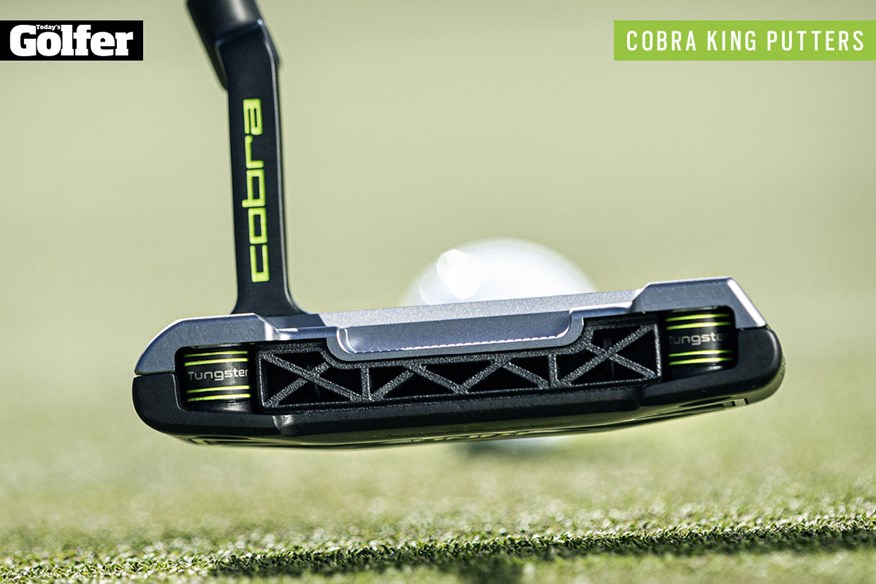 Cobra King GrandSport-35 3D-printed golf putter.