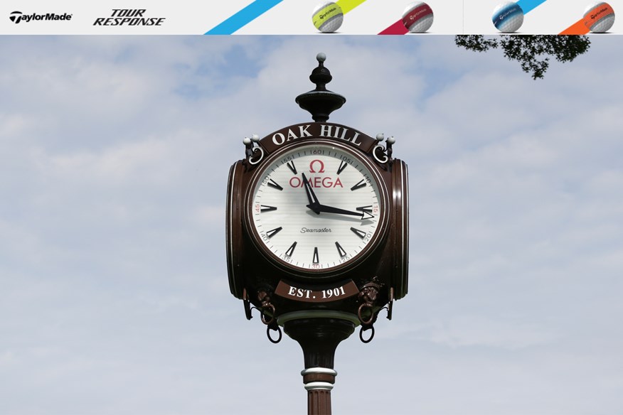 Tee times for the PGA Chamnpionship at Oak Hill.