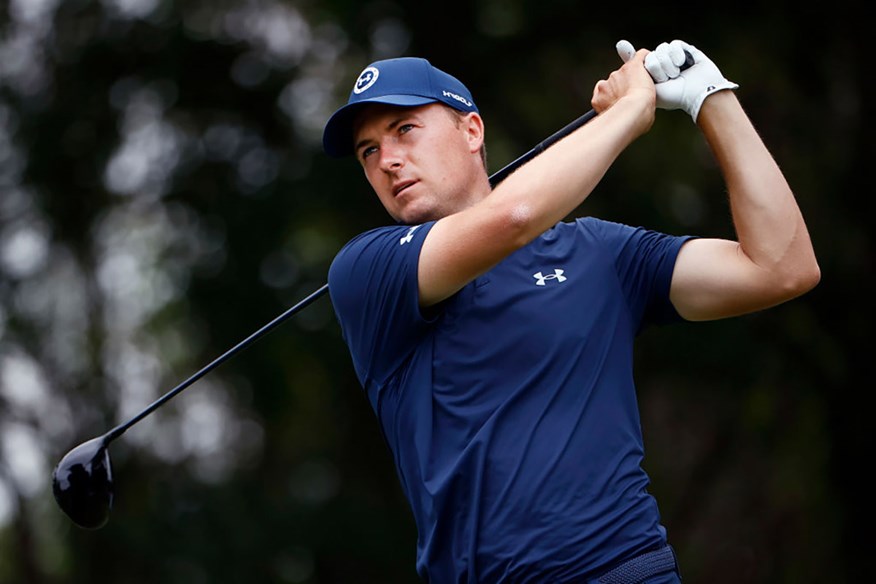 Jordan Spieth uses the Titleist TSi3 golf driver.