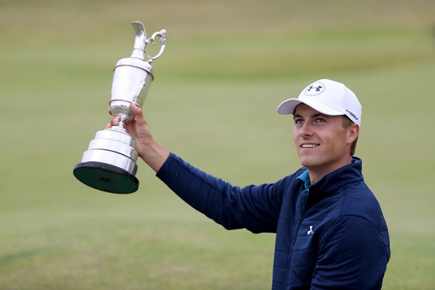 Jordan Spieth won The Open in 2017, his third Major victory.