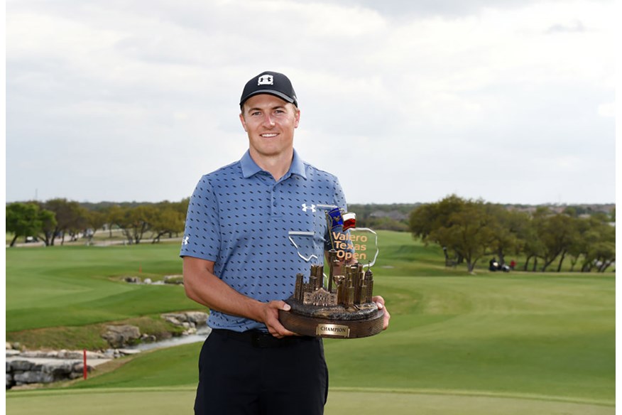 Jordan Spieth returned to the winner's circle in April 2021 with victory at the Valero Texas Open.