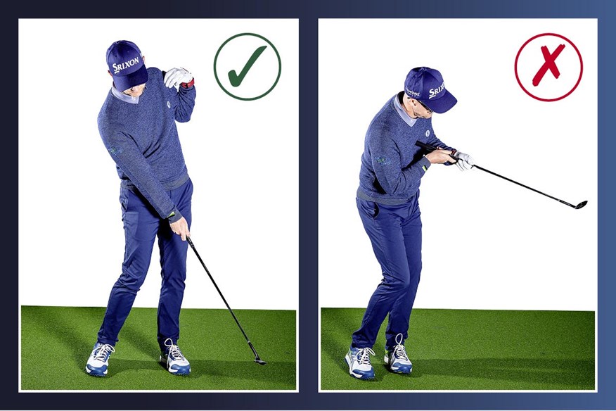 Mark Crossfield demonstrates correct and incorrect positions to help you avoid duffs and thins.