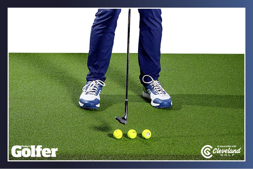 Mark Crossfield demonstrates how changing ball position can add versatility to your short game.