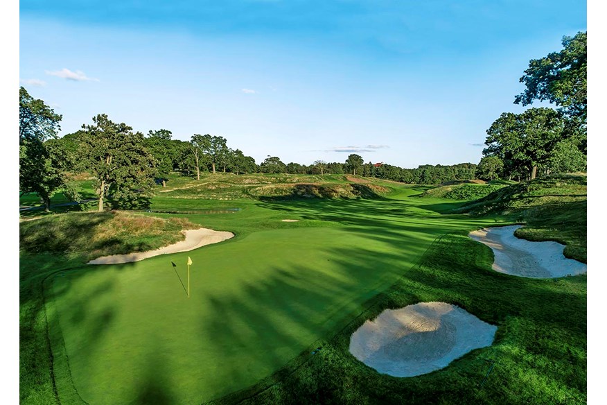 The 3rd hole at The Country Club in Brookline.