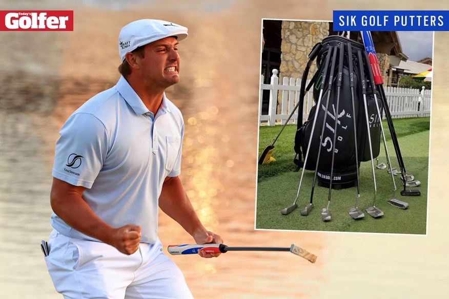 Bryson DeChambeau uses a SIK Golf Putter.