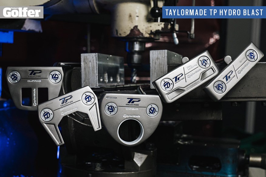 TaylorMade TP Collection Hydro Blast putters.