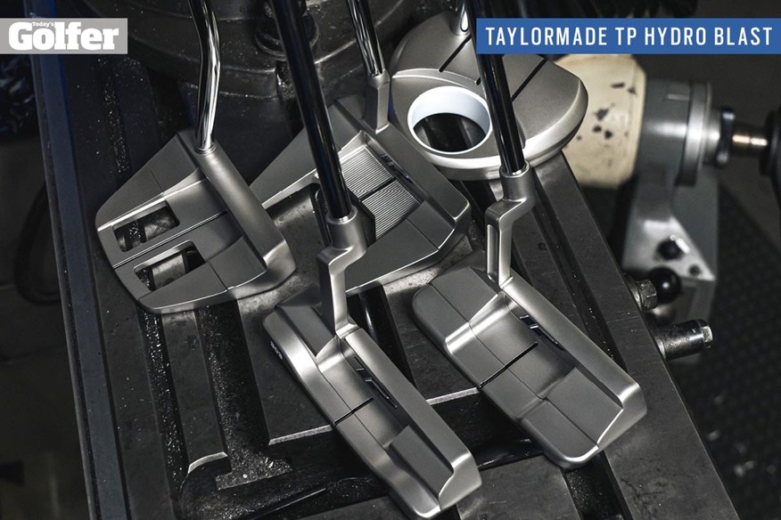 TaylorMade TP Collection Hydro Blast putters.