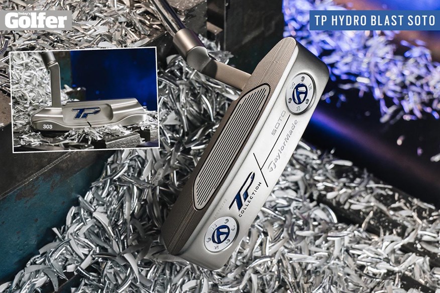 TaylorMade TP Collection Hydro Blast Soto putters.