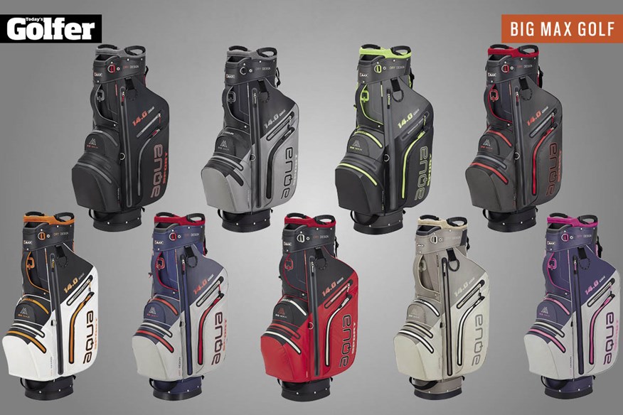 Big Max Aqua Sport 3 golf bags.