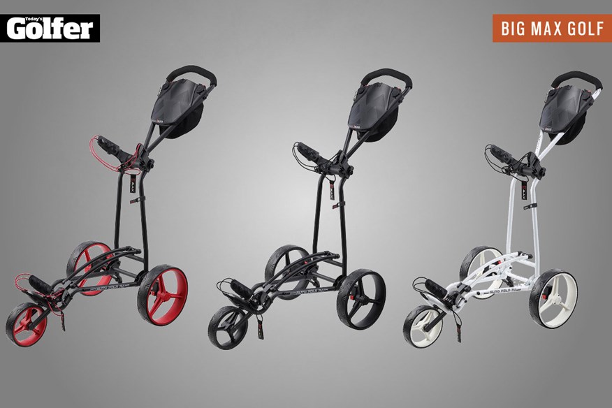 Big Max Autofold FF golf push trolley.