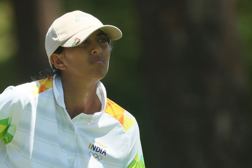 Aditi Ashok is in the silver medal position going into the final round of the women's Olympic Golf tournament at Tokyo 2020.