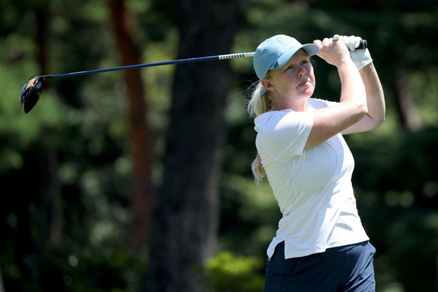 Stephanie Meadow has a medal in her sights going into the final round of the women's Olympic Golf tournament at Tokyo 2020.