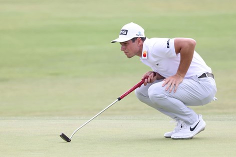 Viktor Hovland uses the Ping PLD Prototype