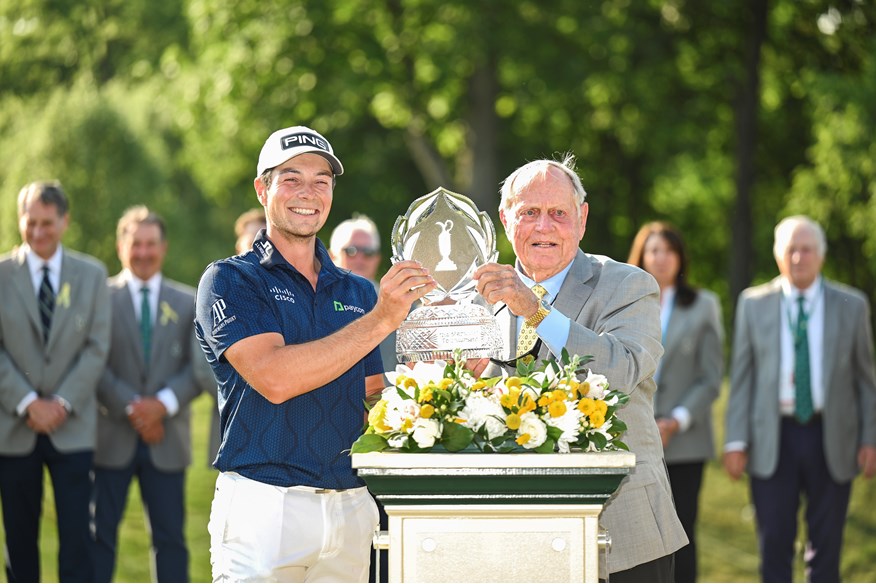 Viktor Hovland wins Memorial Tournament 2023