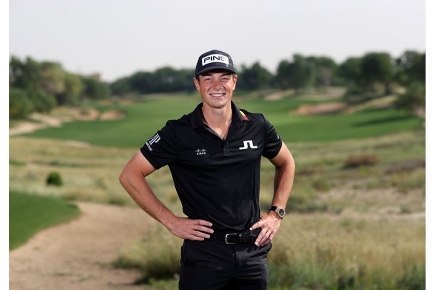 Viktor Hovland is a J.Lindeberg ambassador. 