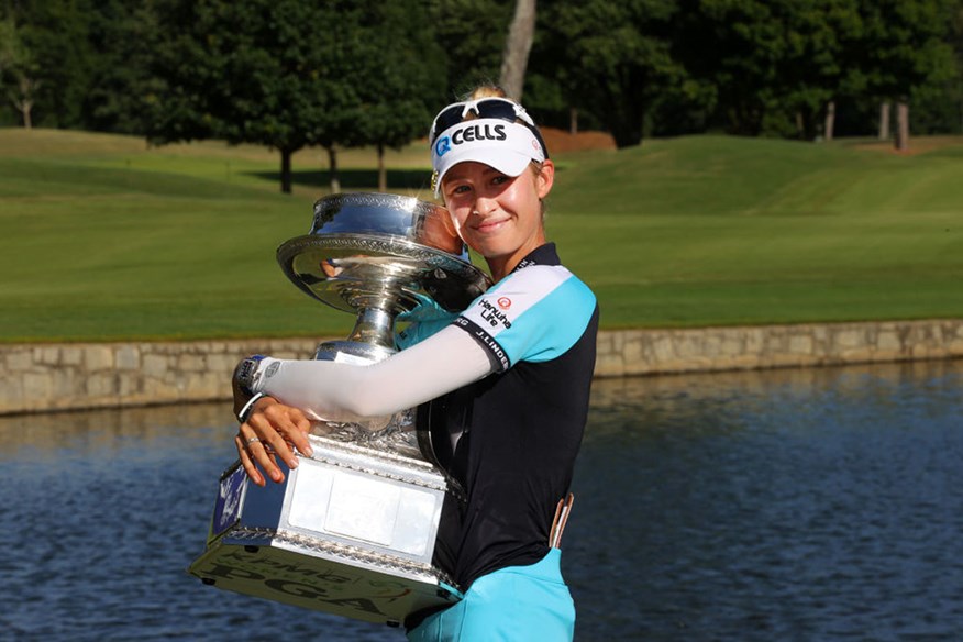 Nelly Korda won her first Major at the KPMG Women's PGA Championship.