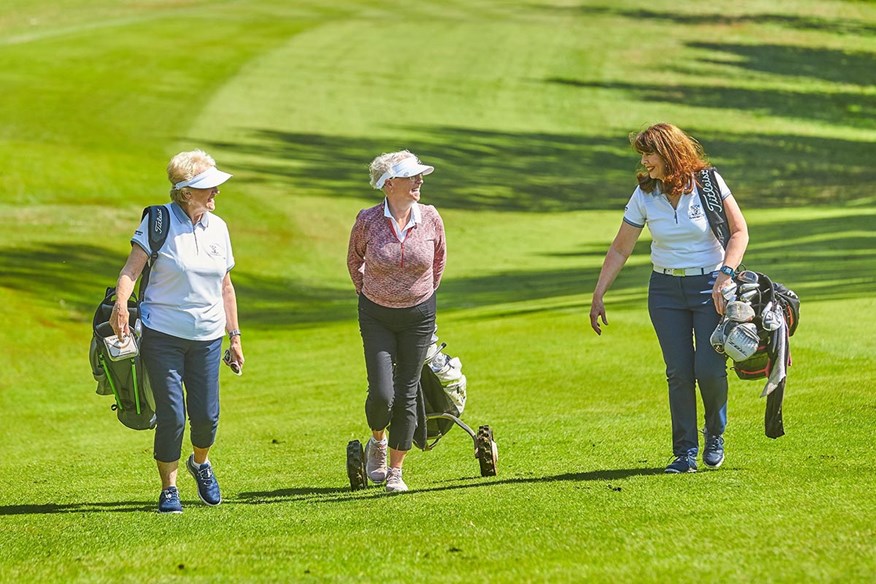 The R&A's #FOREEVERYONE campaign aims to get more women and girls playing golf.