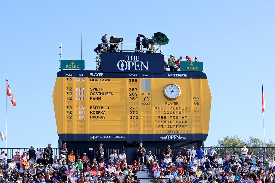 Whose name will be atop the famous yellow leaderboard come Sunday, July 17 at St Andrews.