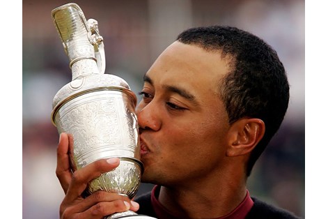 Tiger Woods won The Open at St Andrews in 2000 and 2005.