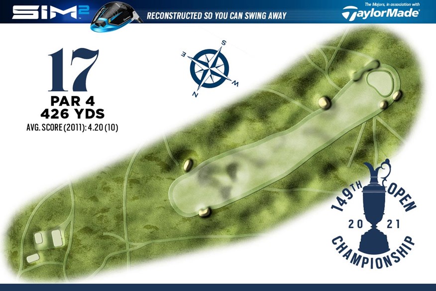 The 17th hole at Royal St George's is a par 4.